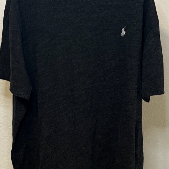 Polo Ralph Lauren Charcoal, Gray Crewneck T-Shirt Classic Pony Logo Men’s XXL - Picture 7 of 7